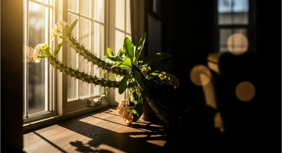 Çiçek açmayan Dikenler Tacı için ışık rehberi